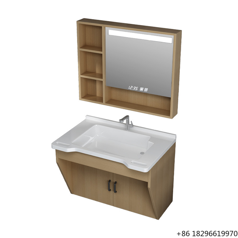 Home Bathroom Set - Bezbarierowy zestaw mebli łazienkowych z podłokietnikiem