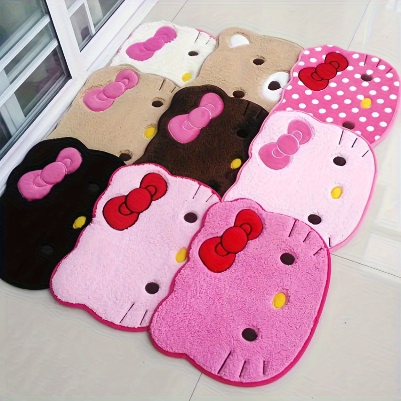 Home Goods Bathroom Mats - Estetyczna mata łazienkowa z motywem kota,