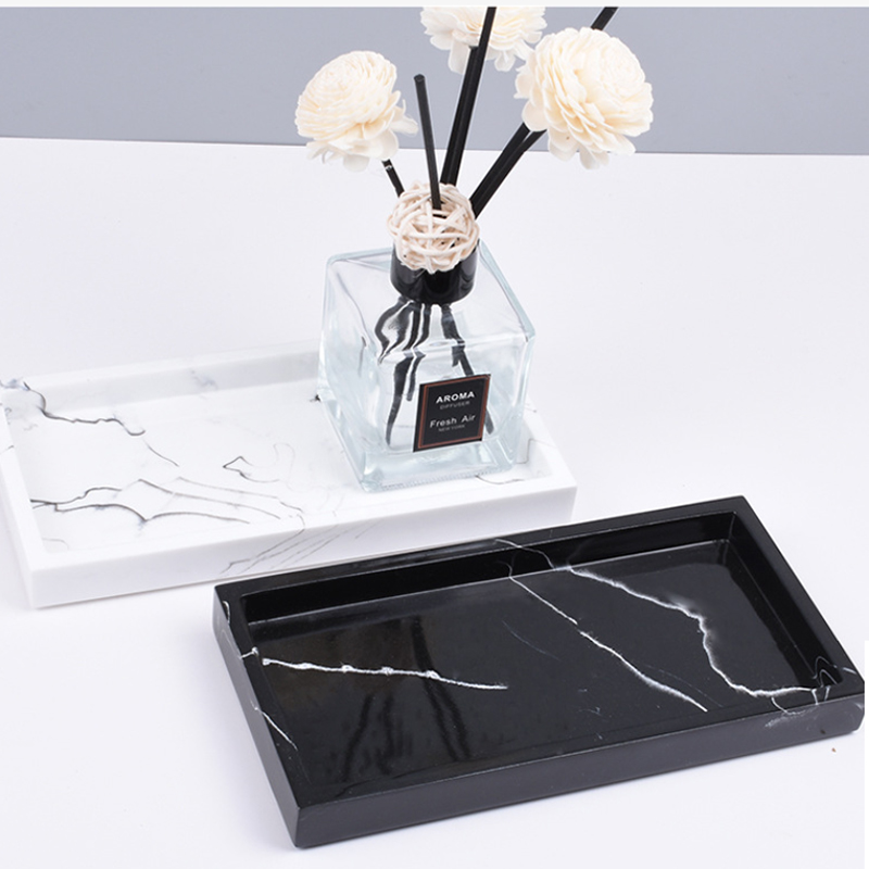 Zara Home Bathroom Tray - Taca łazienkowa Home Decor Prostokątny blat