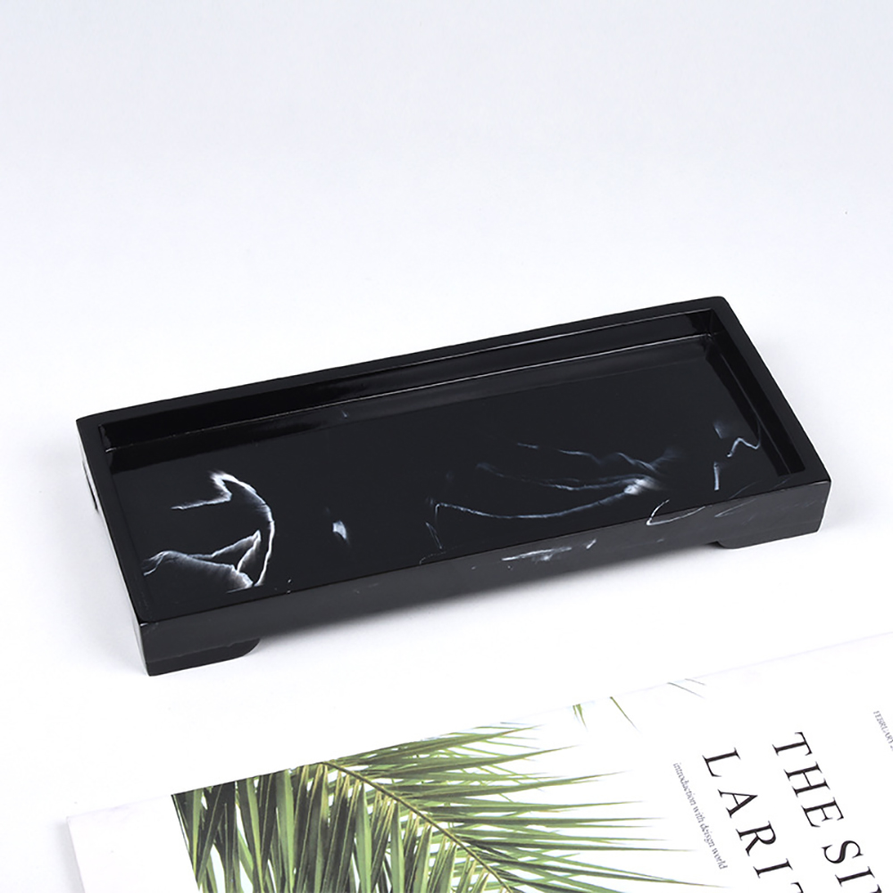 Zara Home Bathroom Tray - Nordycka taca z żywicy z imitacji