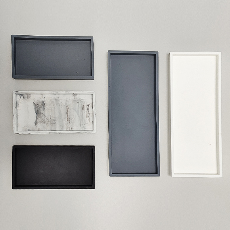 Zara Home Bathroom Tray - Silikonowa taca do przechowywania, pogrubiona, nietłukąca,