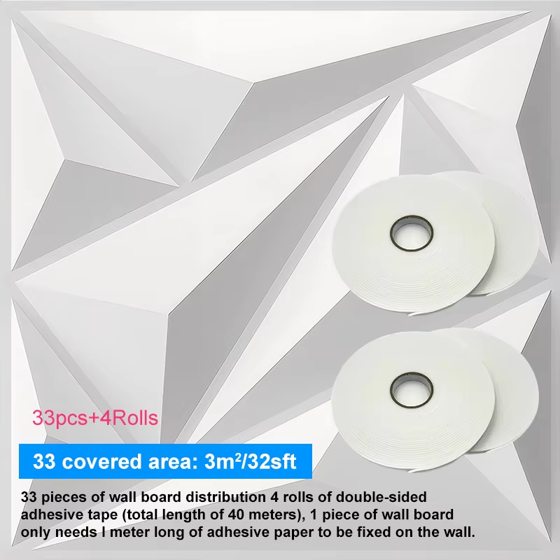 Home Bathroom Wallpaper - Tapeta do salonu 3D trójwymiarowa naklejka
