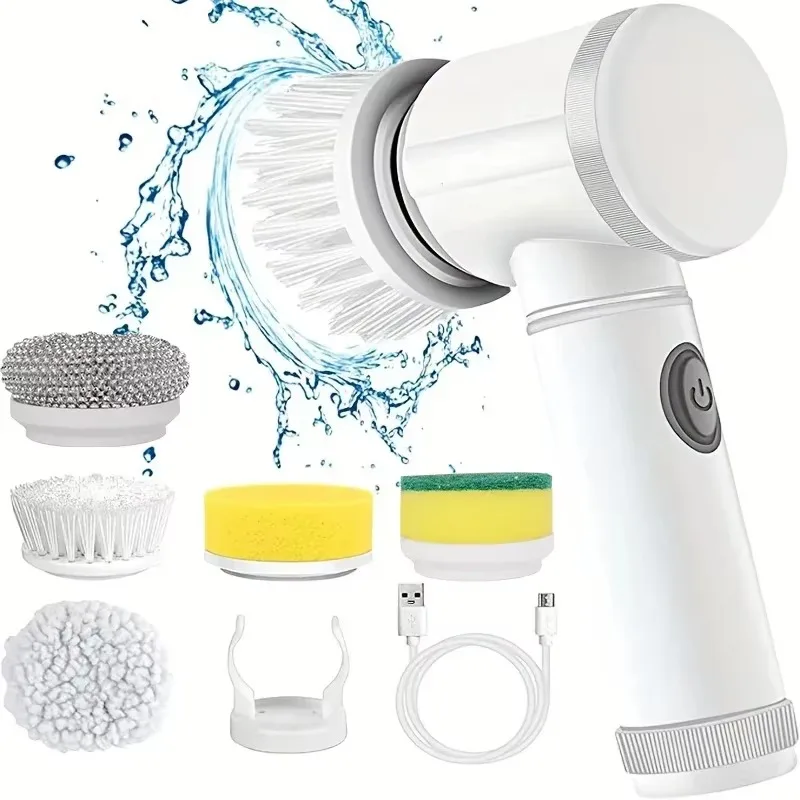 Home Bathroom Cleaning Machine - Nowa Bezprzewodowa Szczotka Elektryczna z Możliwością