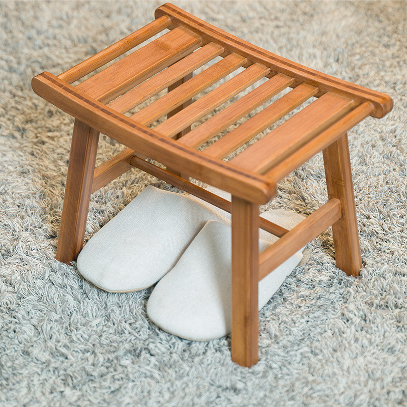 Home Bathroom Spa - 1 szt. Bambusowa Ławeczka Pod Prysznic