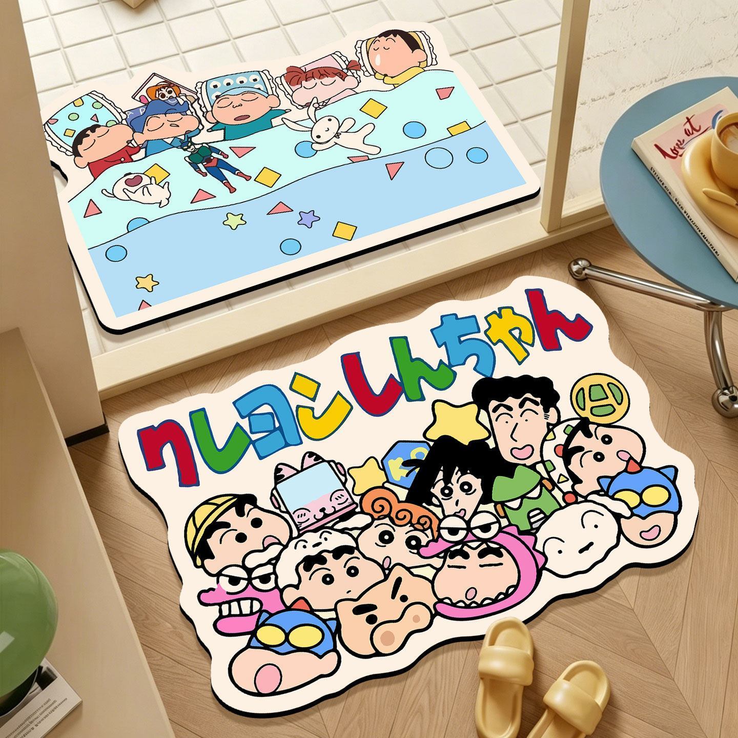 Crayon Shin-chan Nieregularna  – Home Goods Bathroom Mats recenzja i cena