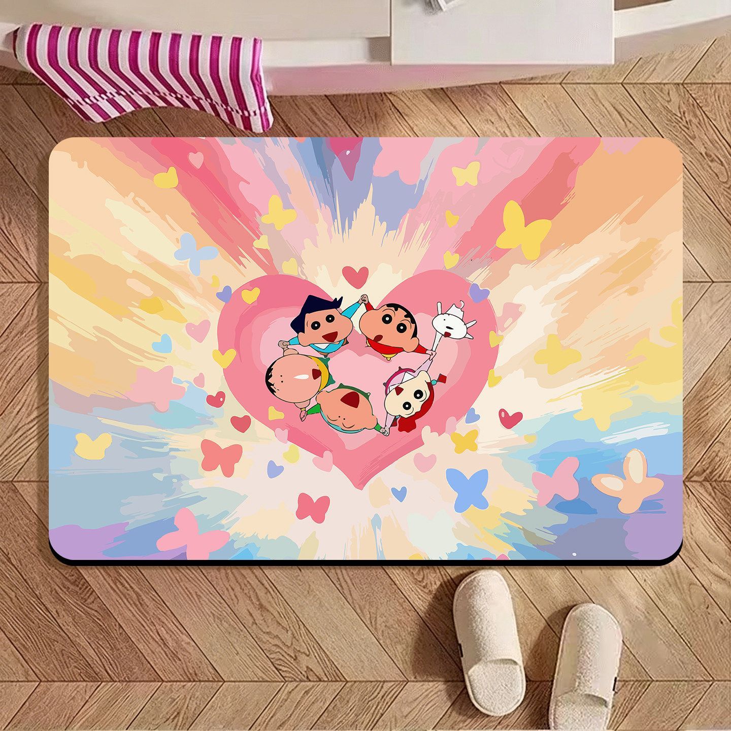 Crayon Shin-chan Nieregularna  – Home Goods Bathroom Mats recenzja i cena