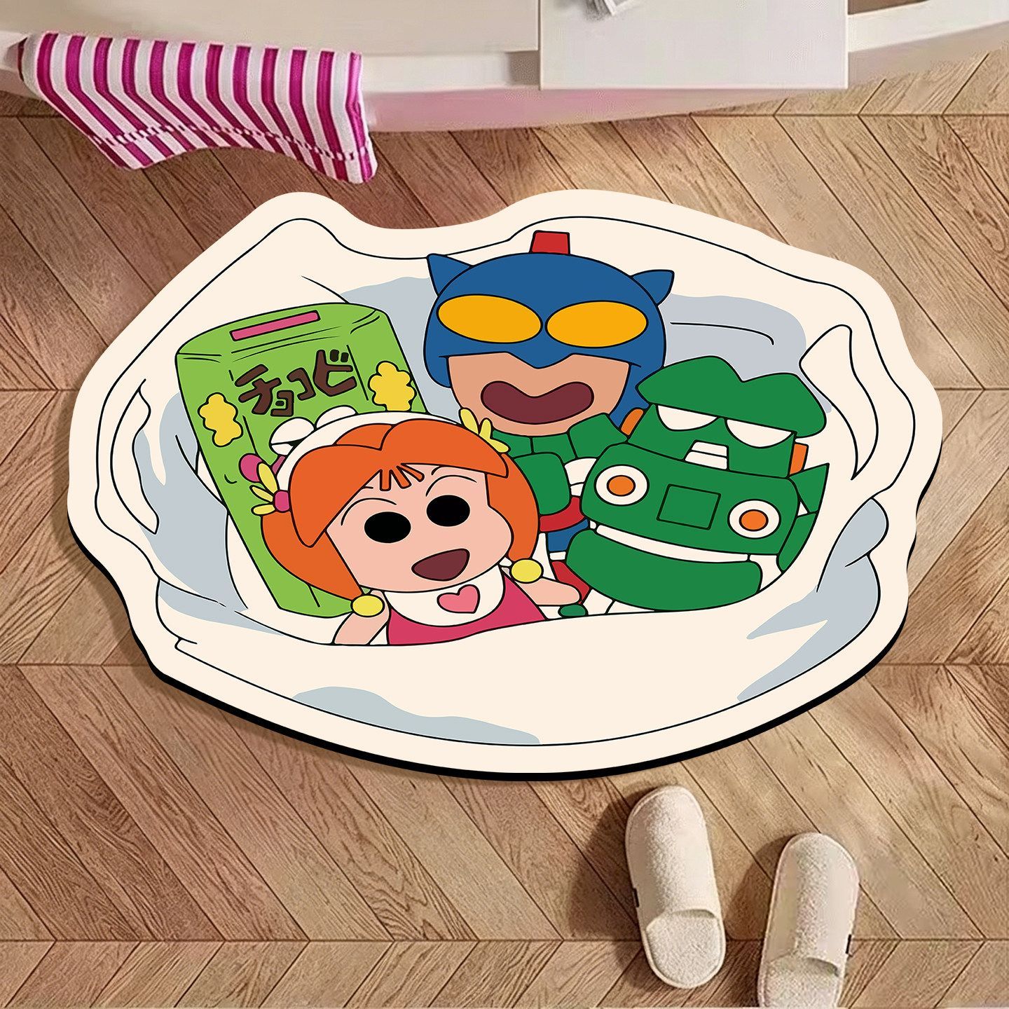 Crayon Shin-chan Nieregularna  – Home Goods Bathroom Mats recenzja i cena