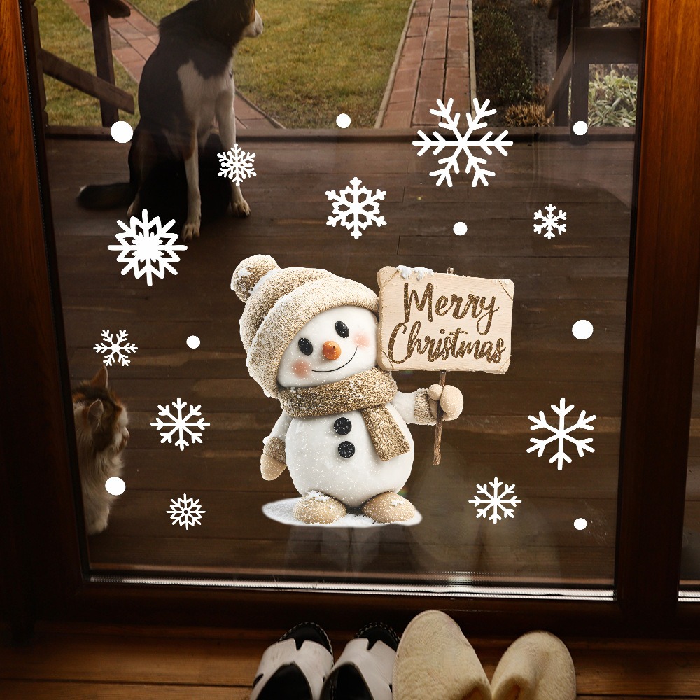 Naklejki świąteczne na okno, k – Home Bathroom Window recenzja i cena