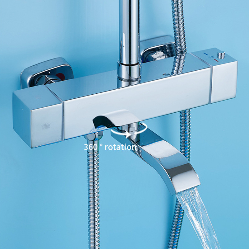 Elektroplaterowany zestaw prys – Home Bathroom Set recenzja i cena
