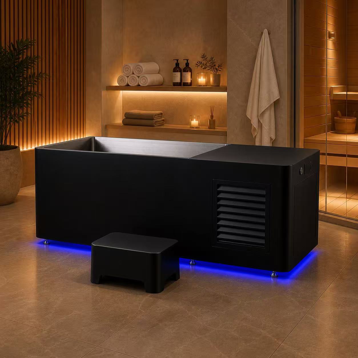 Wanna ze stali nierdzewnej, st – Home Bathroom Spa recenzja i cena