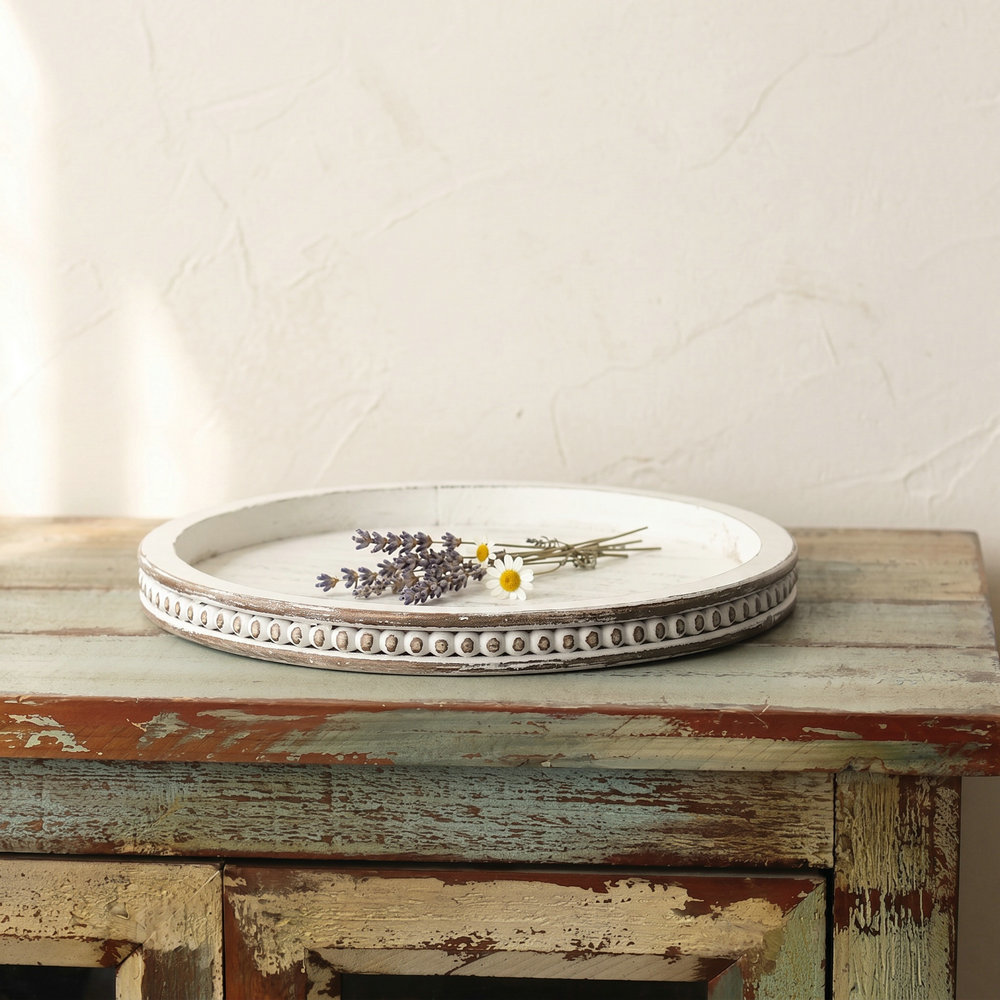 Rustykalna, drewniana taca w s – Zara Home Bathroom Tray recenzja i cena