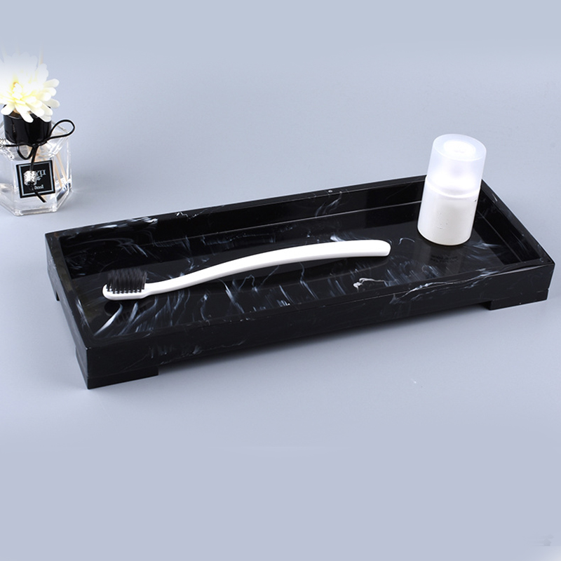 Taca toaletowa czarna do makij – Zara Home Bathroom Tray recenzja i cena