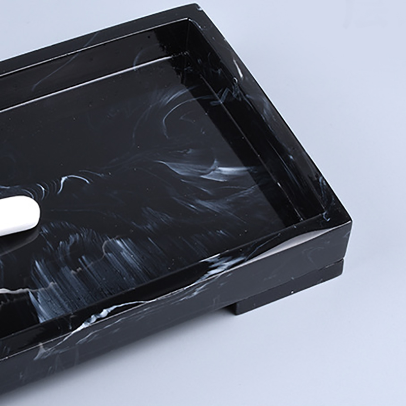 Taca toaletowa czarna do makij – Zara Home Bathroom Tray recenzja i cena