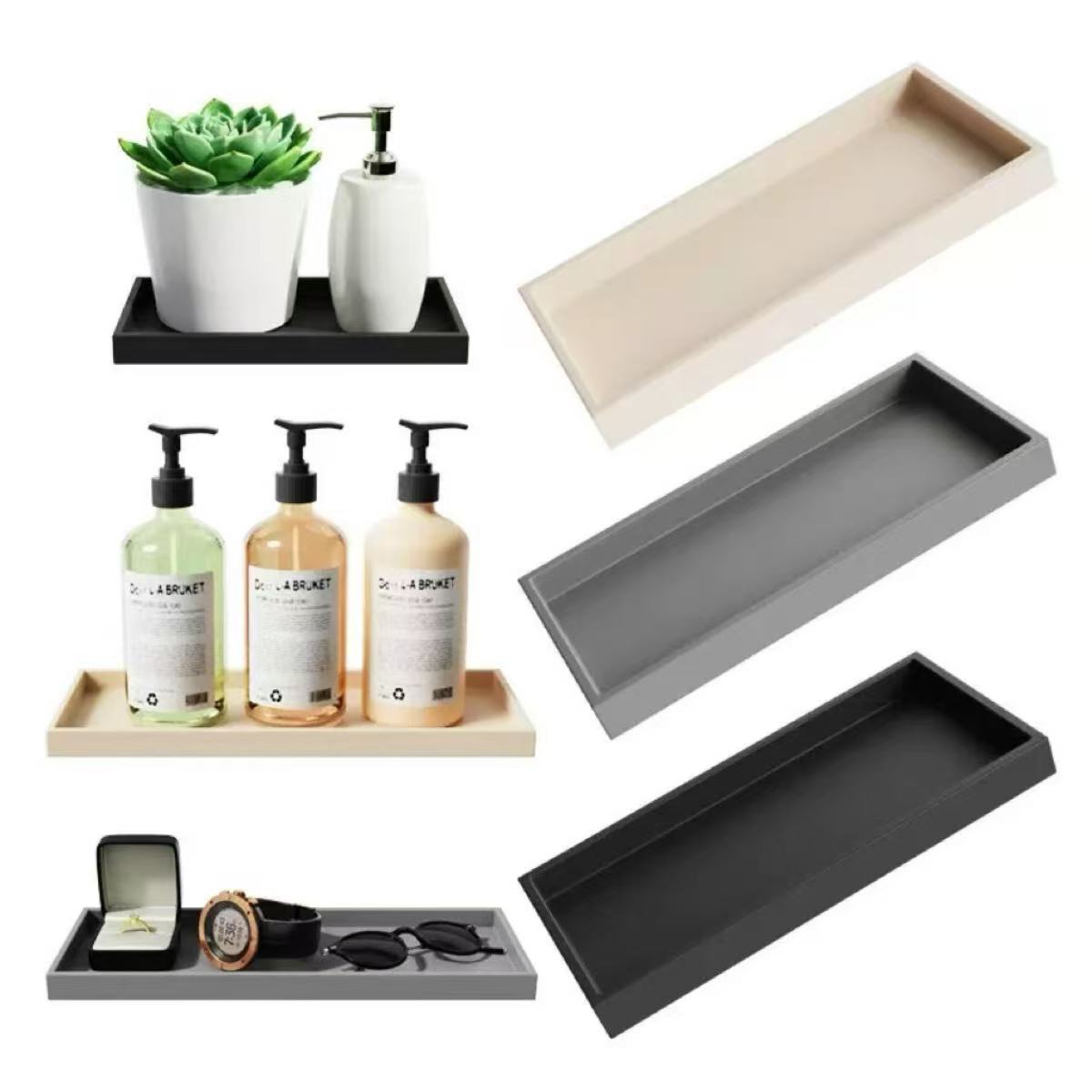 Silikonowa tacka na blat łazie – Zara Home Bathroom Tray recenzja i cena