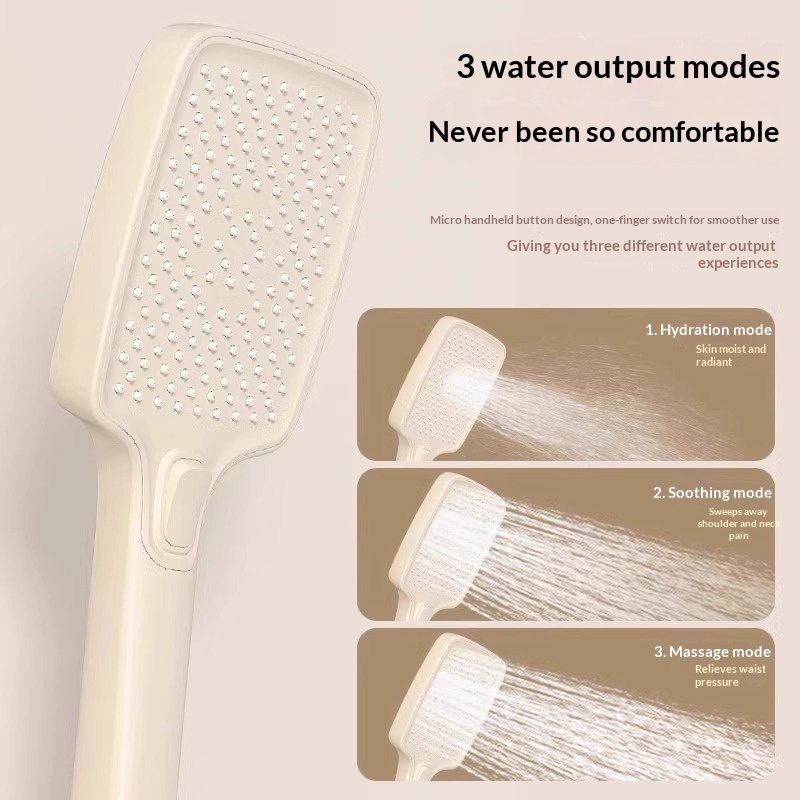 Kremowy Zestaw Prysznicowy Bez – Home Bathroom Set recenzja i cena