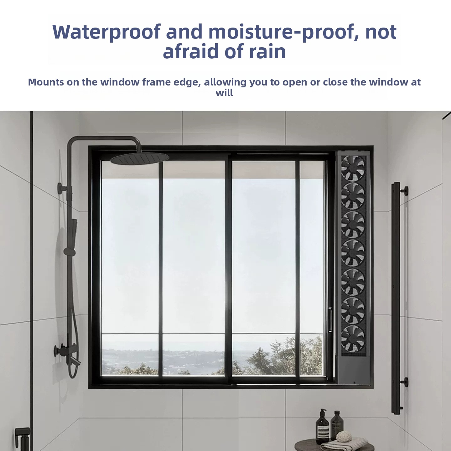 Bezszlifowy wentylator okienny – Home Bathroom Window recenzja i cena