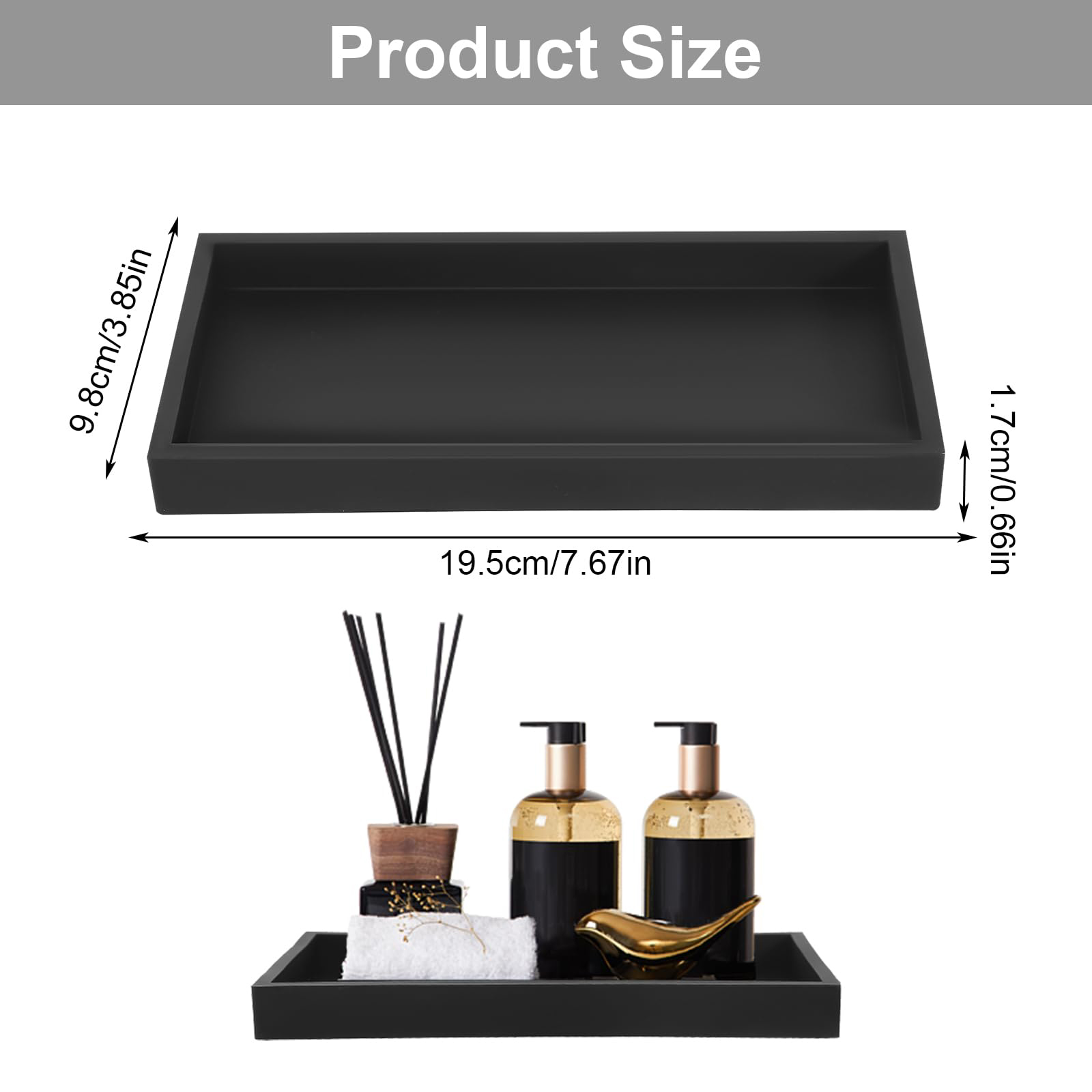Taca łazienkowa, zagęszczona s – Zara Home Bathroom Tray recenzja i cena