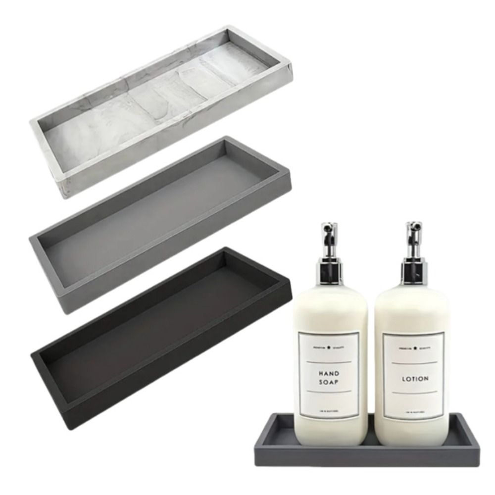 Gruba prostokątna tacka łazien – Zara Home Bathroom Tray recenzja i cena