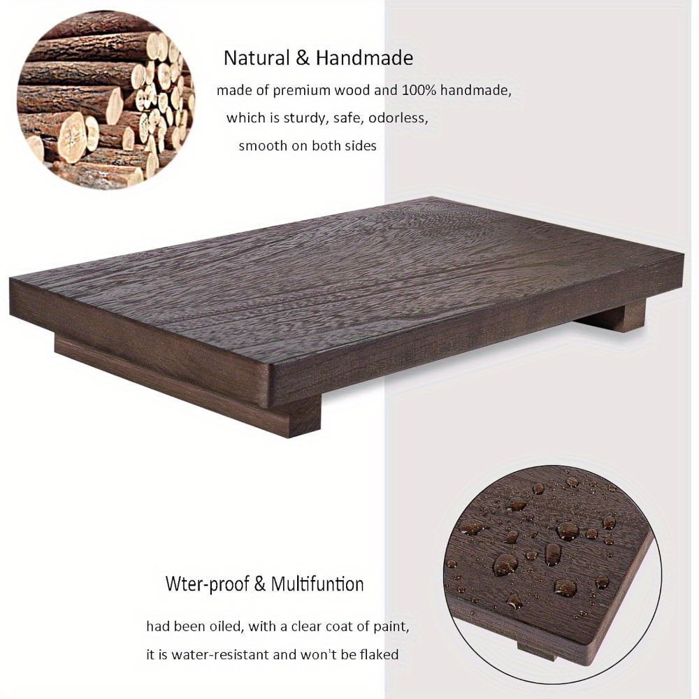 Drewniana podstawka na mydło,  – Zara Home Bathroom Tray recenzja i cena