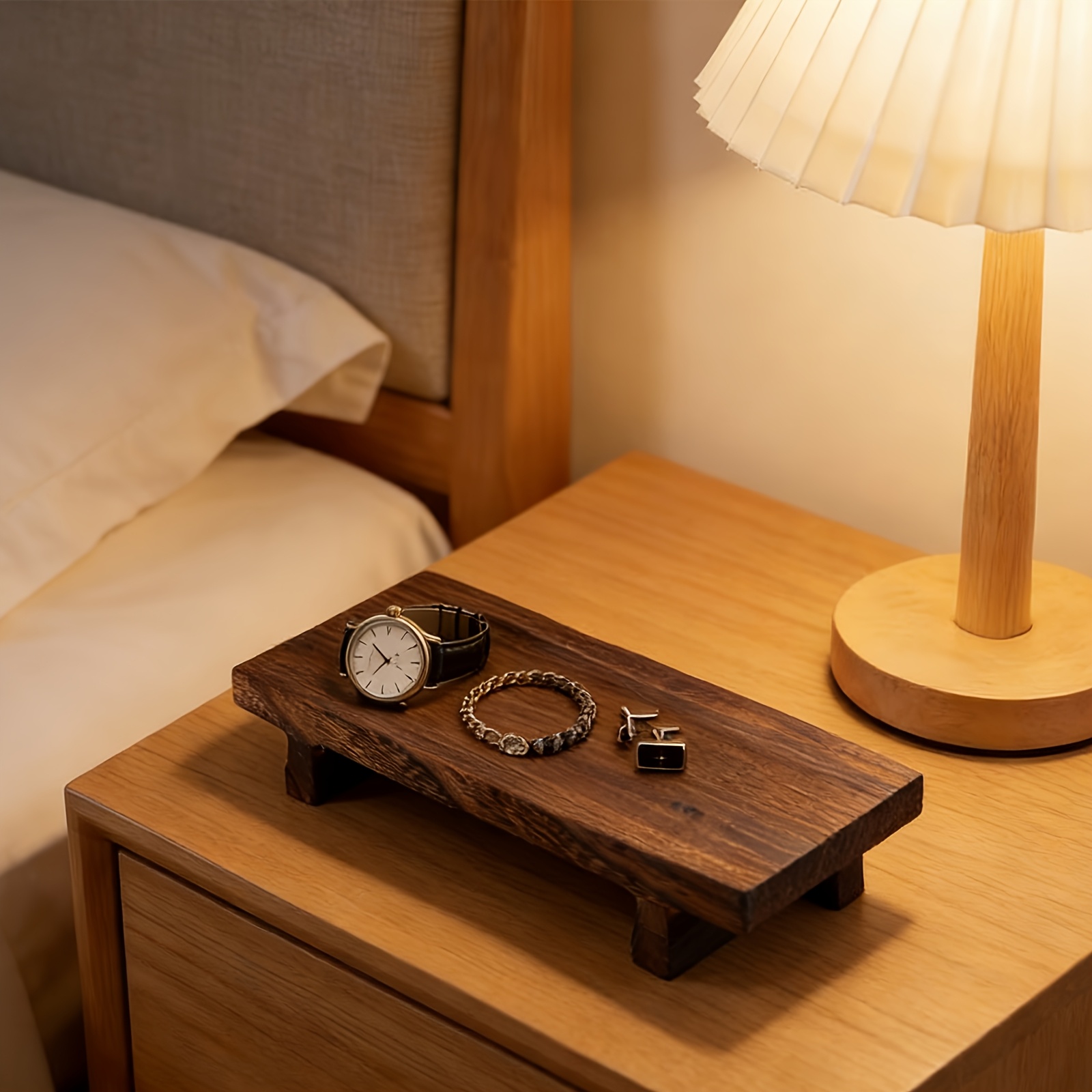 Drewniana taca dekoracyjna w s – Zara Home Bathroom Tray recenzja i cena