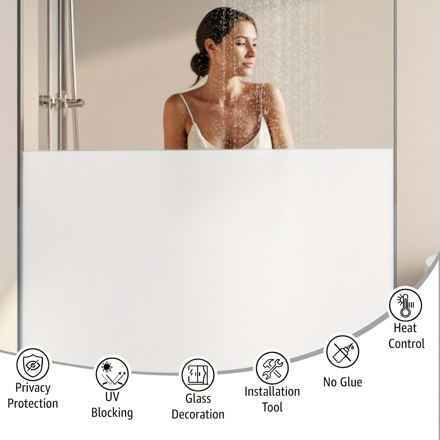 Biała Matowa Folia Okienna Zap – Home Bathroom Window recenzja i cena