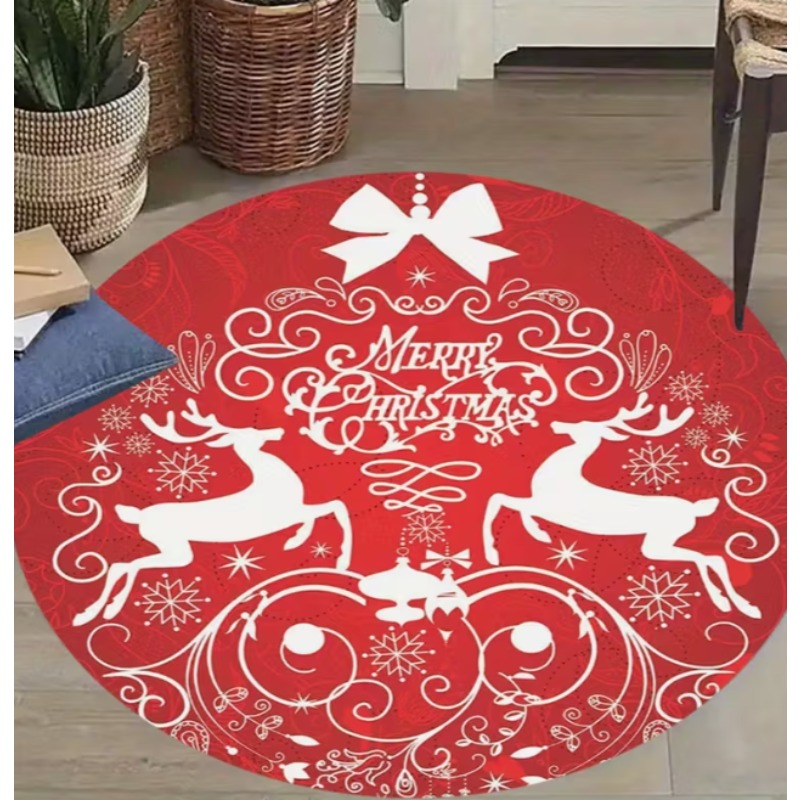 Dywan świąteczny z motywem Świ – Home Goods Bathroom Mats recenzja i cena