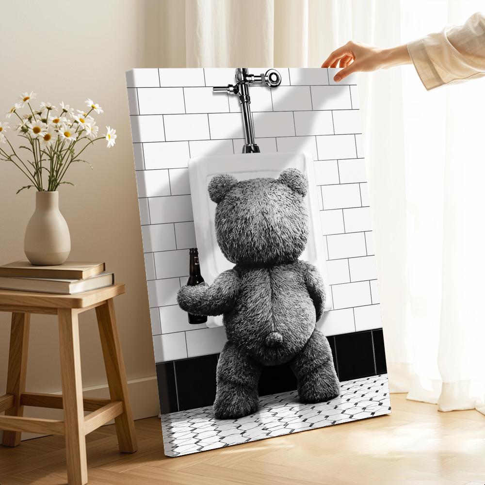 Miś z piwem w łazience - opraw – Home Bathroom Set recenzja i cena
