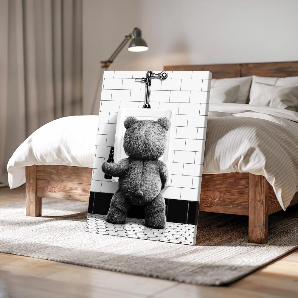 Miś z piwem w łazience - opraw – Home Bathroom Set recenzja i cena