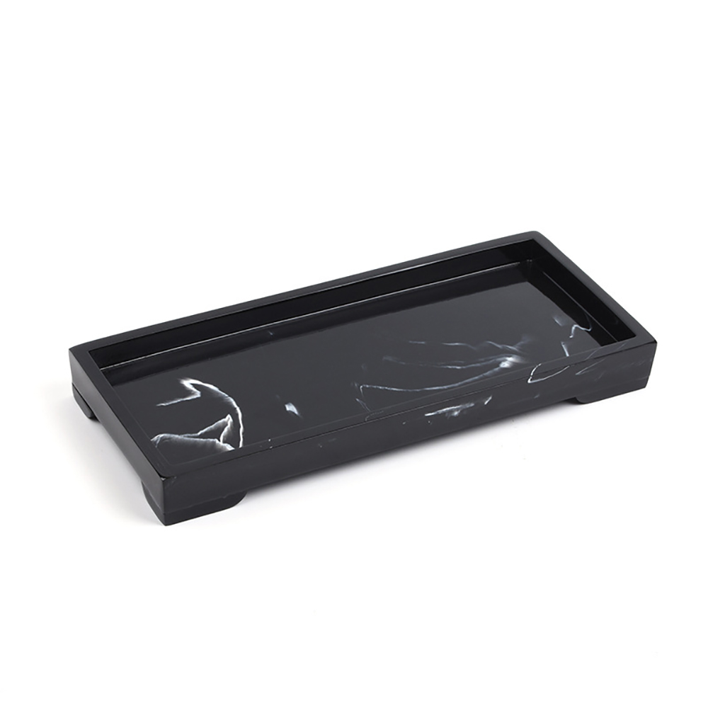 Nordycka taca z żywicy z imita – Zara Home Bathroom Tray recenzja i cena
