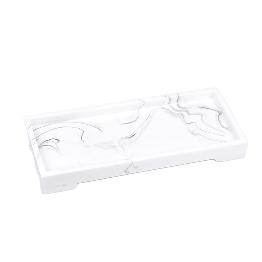 Nordycka taca z żywicy z imita – Zara Home Bathroom Tray recenzja i cena