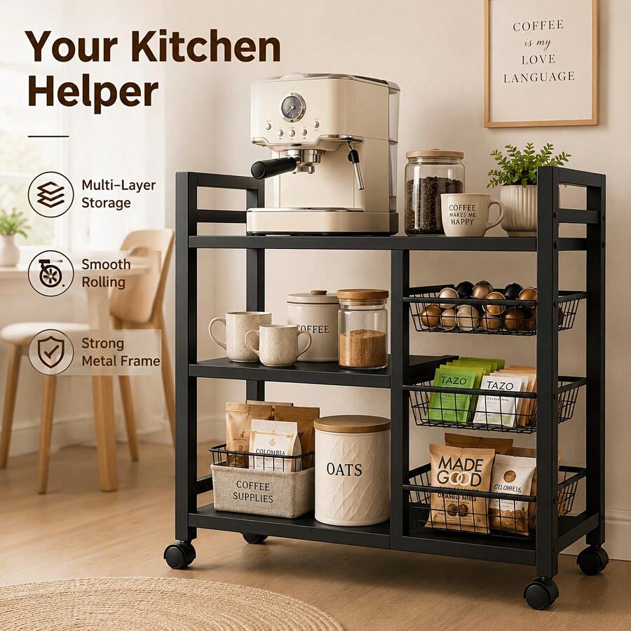1 szt. mobilny regał do przech – Home Bathroom Shelf recenzja i cena