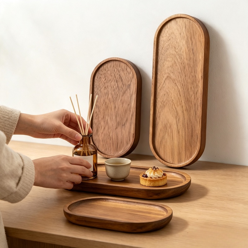 Taca do serwowania w stylu jap – Zara Home Bathroom Tray recenzja i cena
