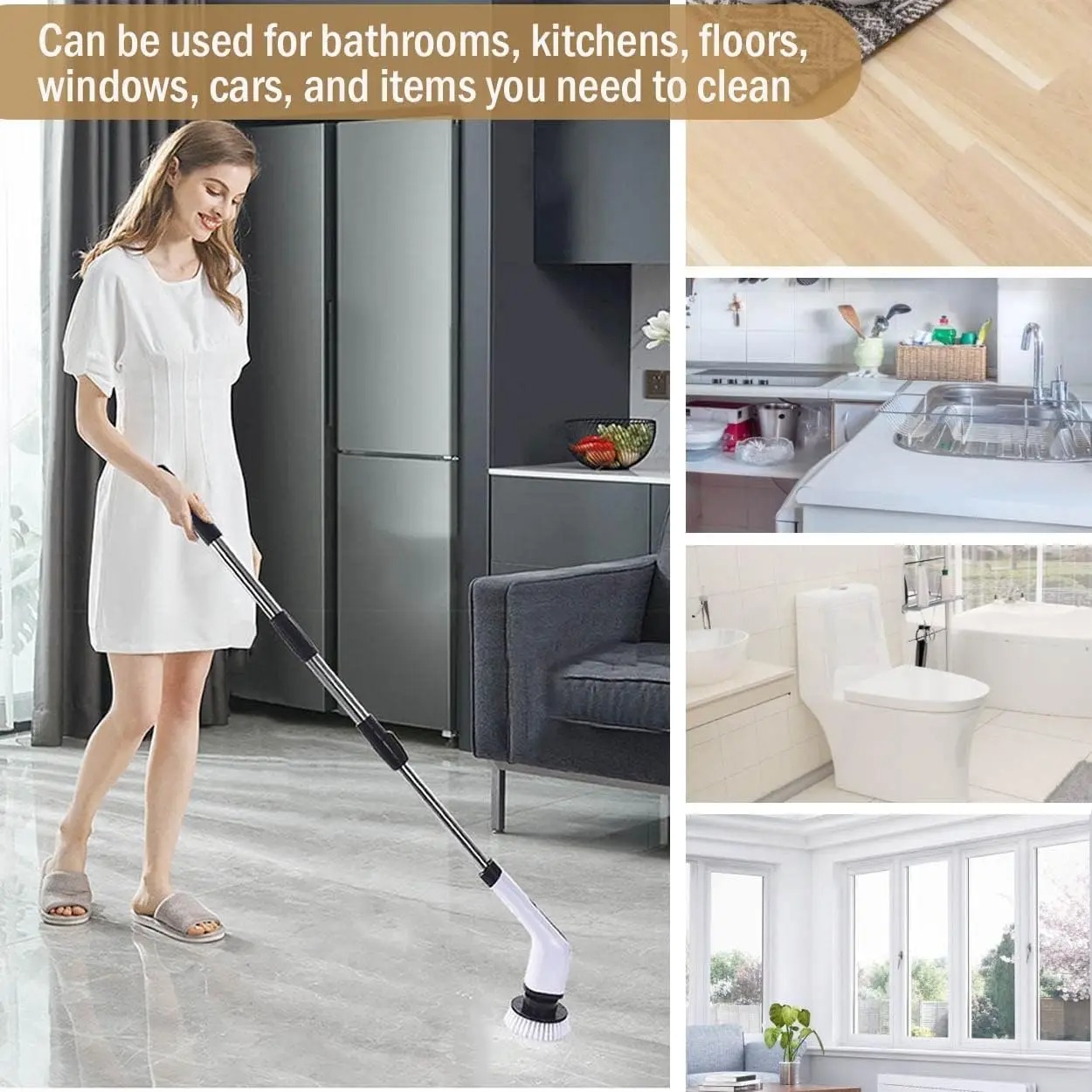 Mocna, bezprzewodowa, elektryc – Home Bathroom Cleaning Machine recenzja i cena