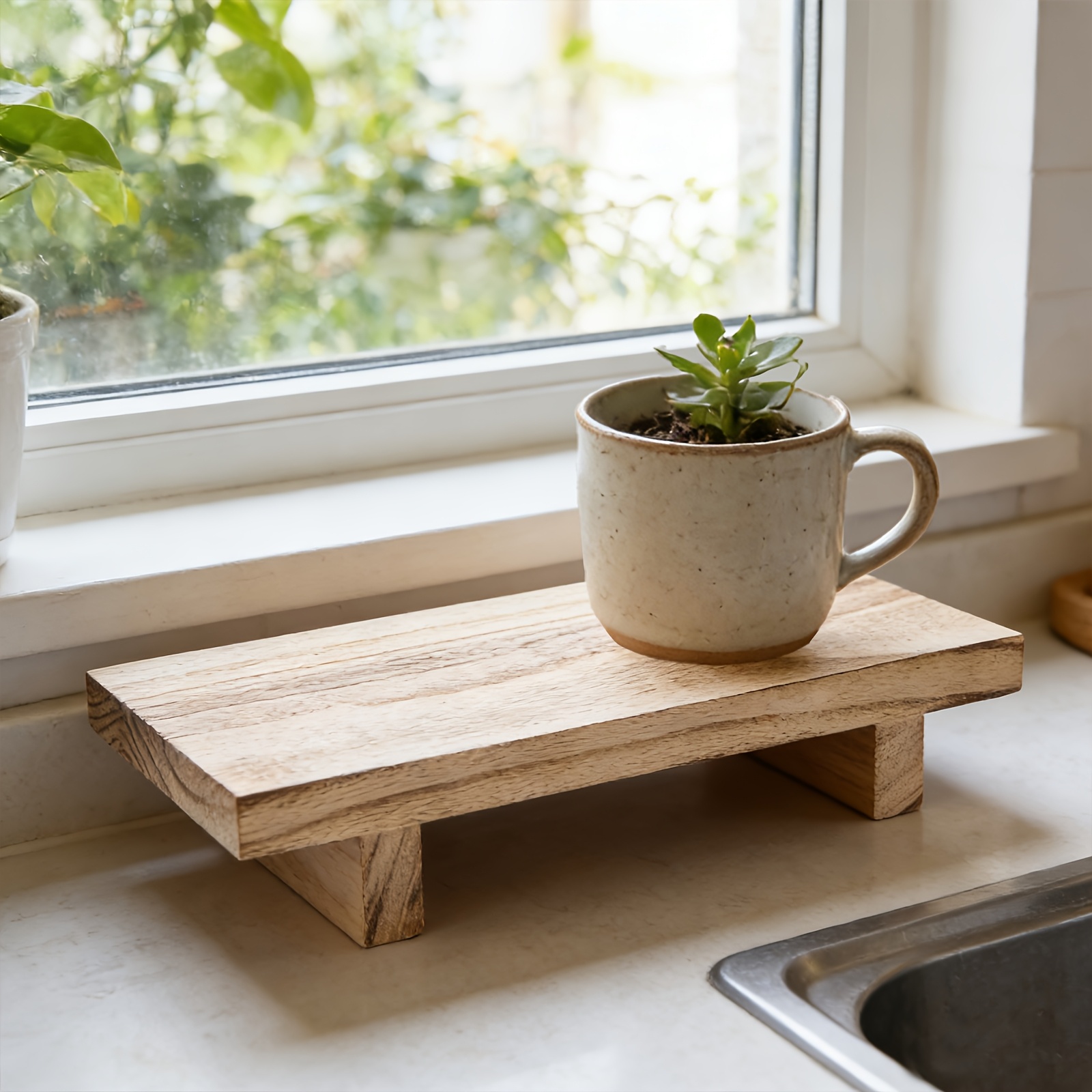 Drewniana taca dekoracyjna w s – Zara Home Bathroom Tray recenzja i cena
