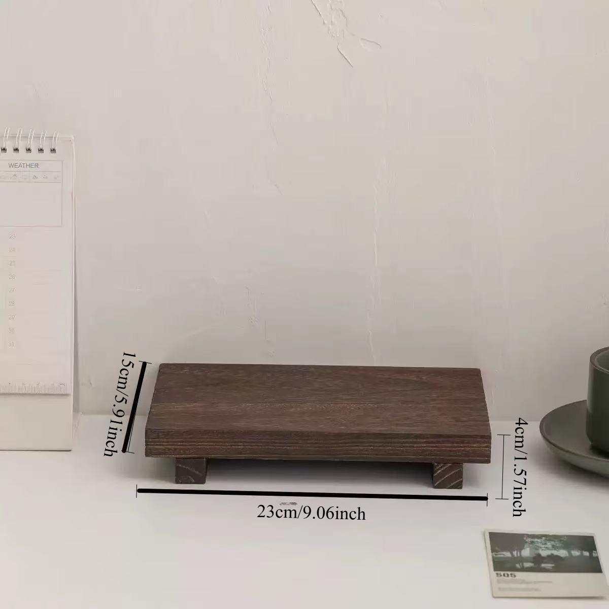 Drewniana taca dekoracyjna w s – Zara Home Bathroom Tray recenzja i cena